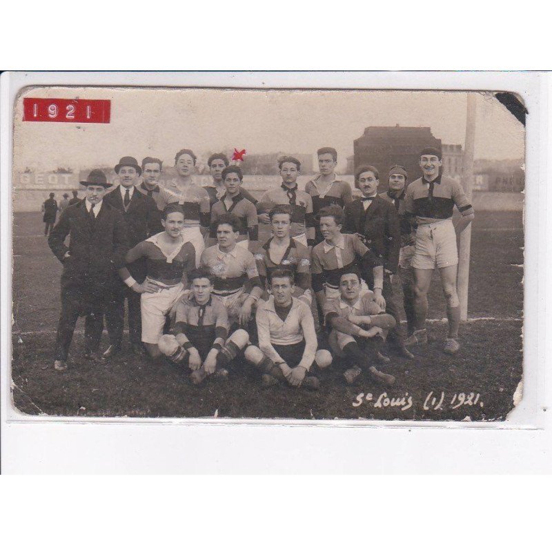 RUGBY: équipe 5e louis 1921 - état