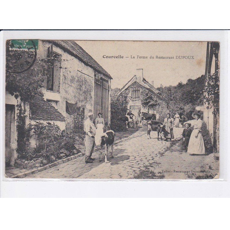 COURCELLE: la ferme du restaurant dupoux - état