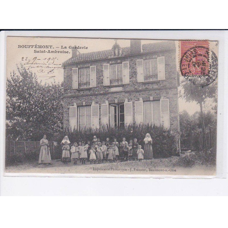 BOUFFEMONT: la garderie, saint-ambroise - très bon état