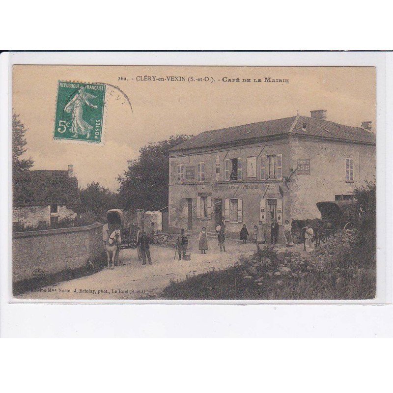 CLERY-en-VEXIN: café de la mairie - très bon état