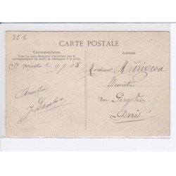 FRANCONVILLE: garçons jardiniers et serres du château - très bon état