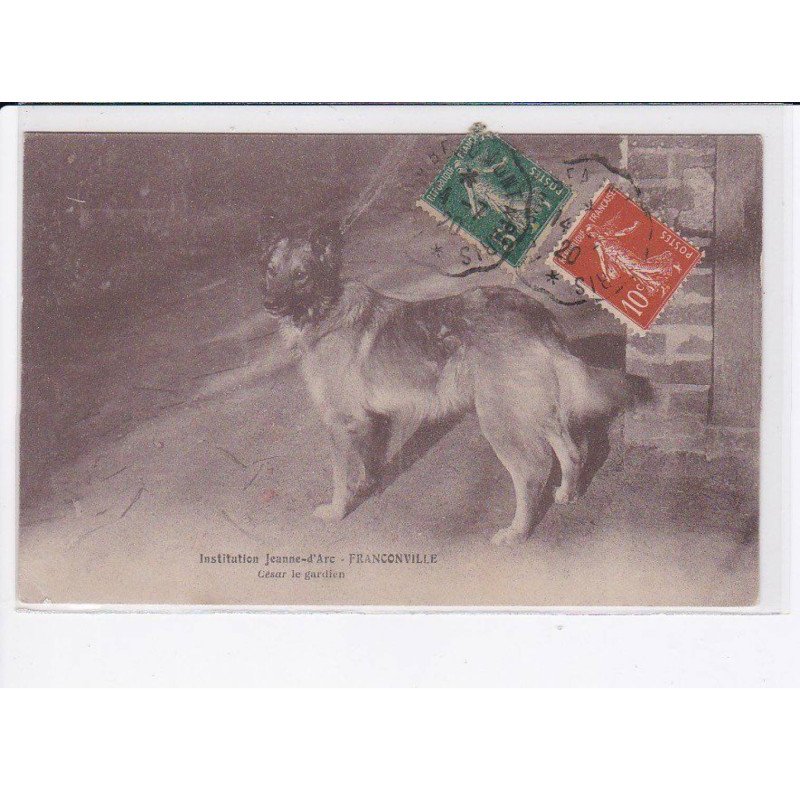 FRANCONVILLE: institution jeanne-d'arc, césar le gardien - très bon état