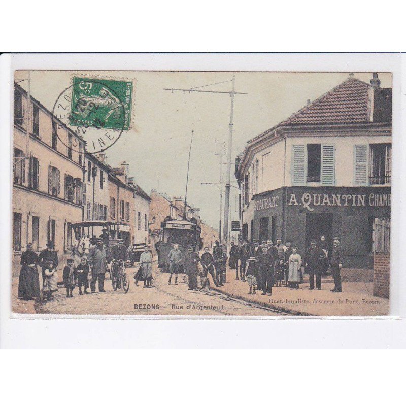 BEZONS: rue d'argenteuil - état