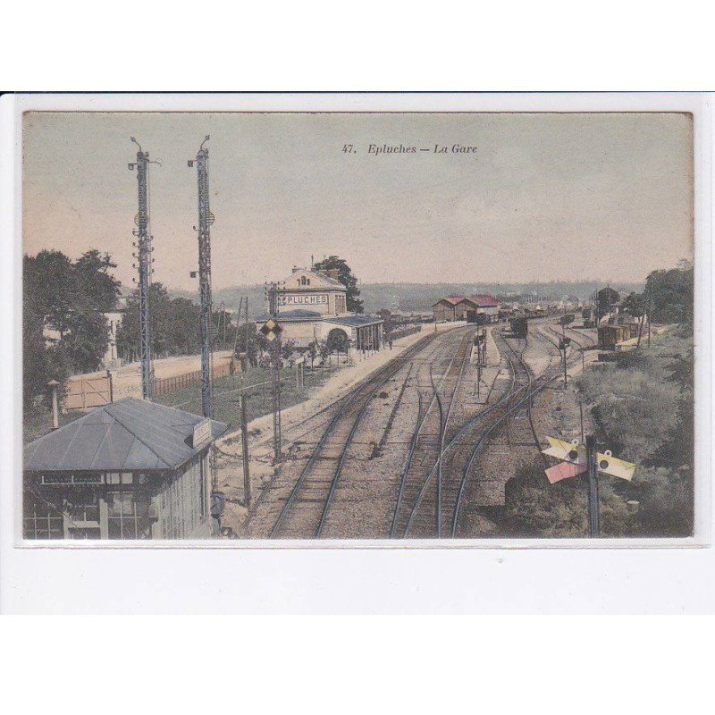 EPLUCHES: la gare - état