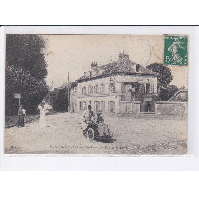 EAUBONNE: la rue de la poste - très bon état