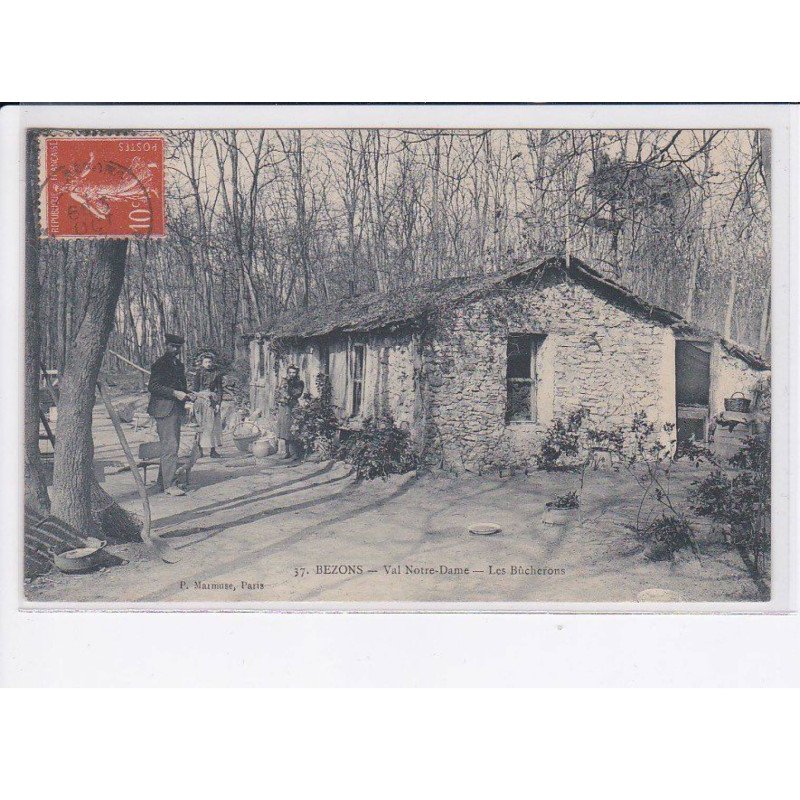 BEZONS: val notre-dame, les bûcherons - très bon état