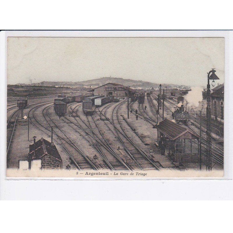ARGENTEUIL: la gare de triage - très bon état