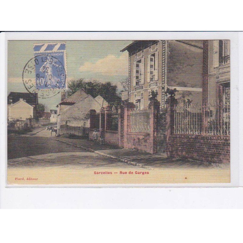 SARCELLES: rue de garges - état