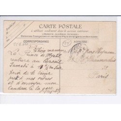 BAILLET: la grande rue, près le château - état