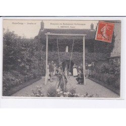 HAM-CERCY: jardin et bosquets du restaurant dallemagne - très bon état