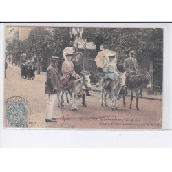 MONTMORENCY: départ d'excursionnistes pour la forêt - très bon état