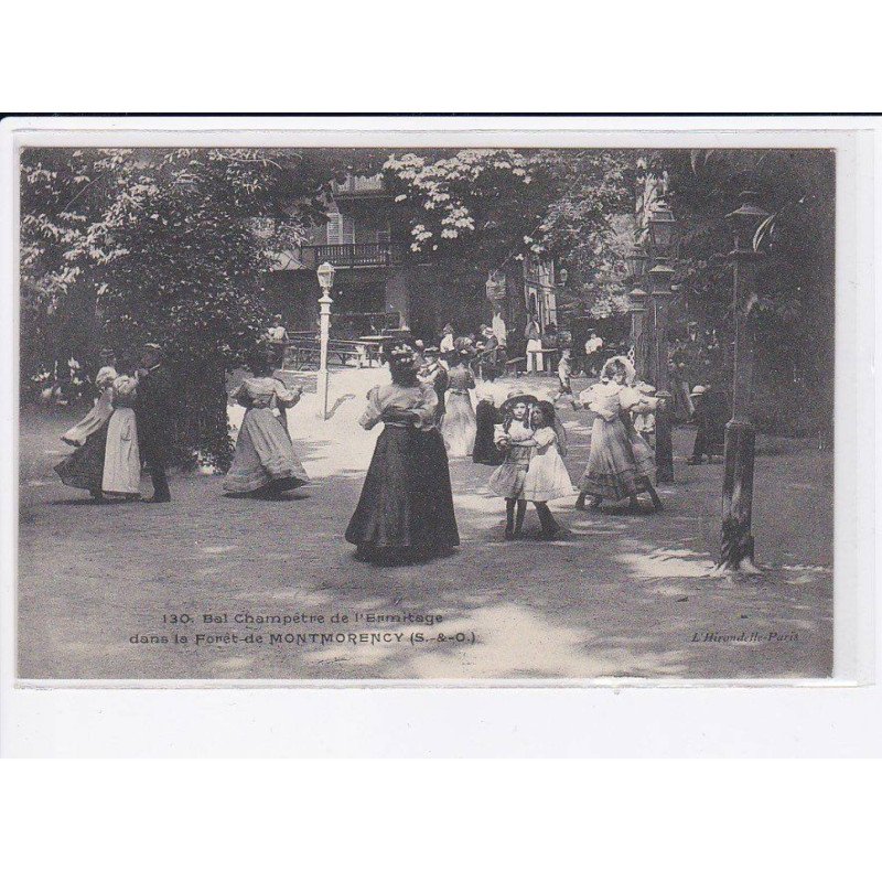 MONTMORENCY: bal champêtre de l'ermitage dans la forêt