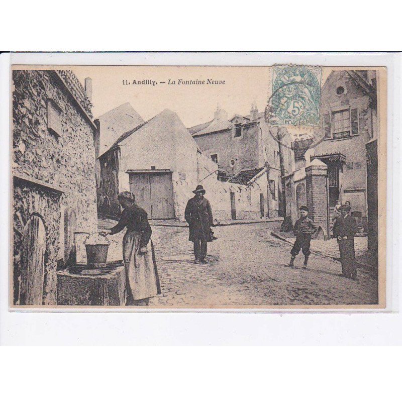 ANDILLY: la fontaine neuve - très bon état