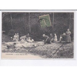 CHAUVRY: lavoir dans les bois - état