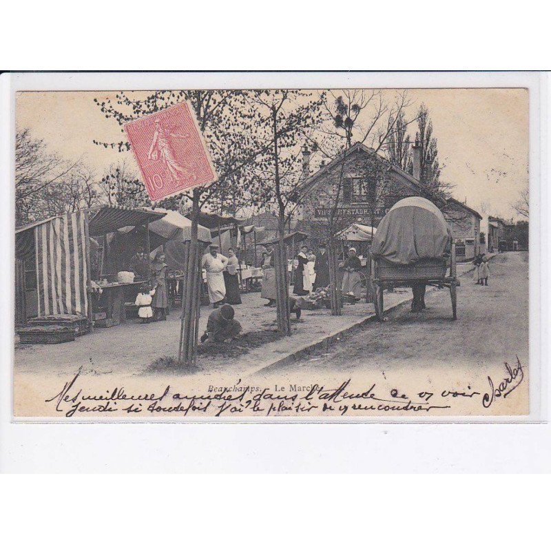 BEAUCHAMPS: le marché - très bon état