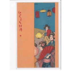 KIRCHNER Raphael : GEISHA - D-8 série complète de 10 CPA - très bon état