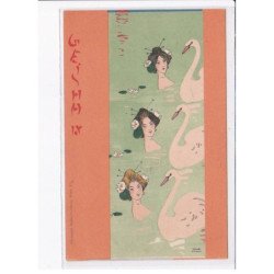 KIRCHNER Raphael : GEISHA - D-8 série complète de 10 CPA - très bon état