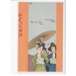 KIRCHNER Raphael : GEISHA - D-8 série complète de 10 CPA - très bon état