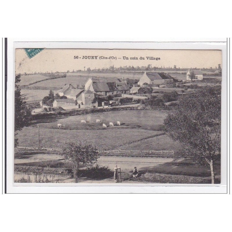 JOUEY : un coin du village - tres bon etat