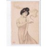 KIRCHNER Raphael : femme et cigarette - E-9 - très bon état