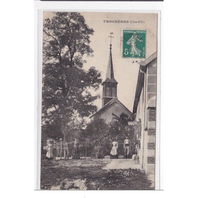 TROCHERES : vue generale - tres bon etat