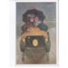 KIRCHNER Raphael : femme et automobile - Tuck éditeur - E-4 - très bon état