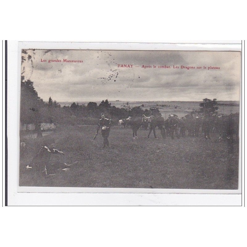 TANAY : apres le combat, les dragons sur le plateau - tres bon etat