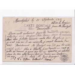 MONTGOBERT: l'église, voiture à chien - très bon état