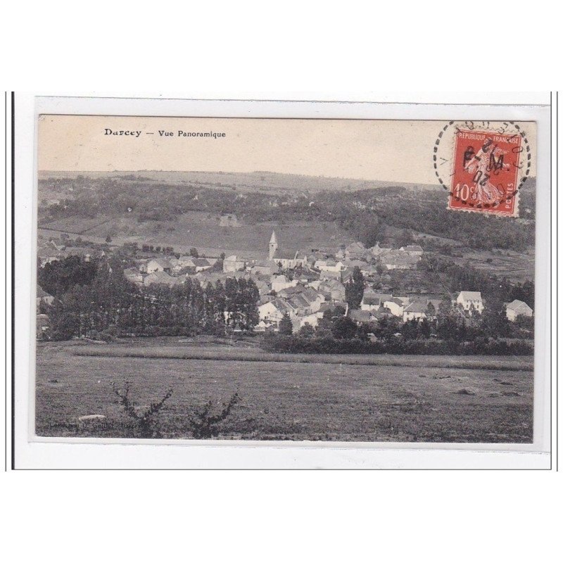 DARCEY : vue panoramique - tres bon etat