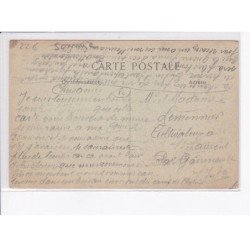 VILLERS-BRETONNEUX: rue d'herville, voiture à chien - très bon état