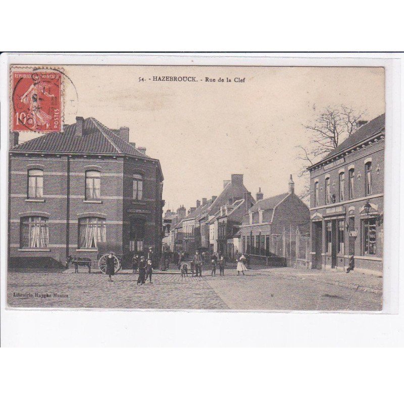 HAZEBROUCK: rue de la clef, voiture à chien - très bon état