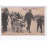 NORD: guerre 1914, habitants du nord fuyant invasion barbares, voiture à chien - très bon état