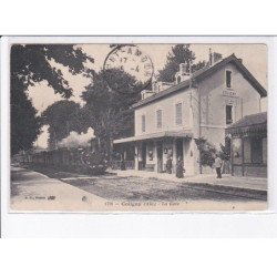 COLIGNY: la gare, train - très bon état