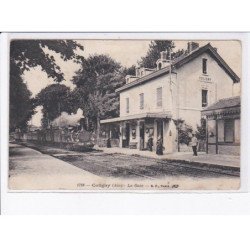 COLIGNY: la gare, train - très bon état