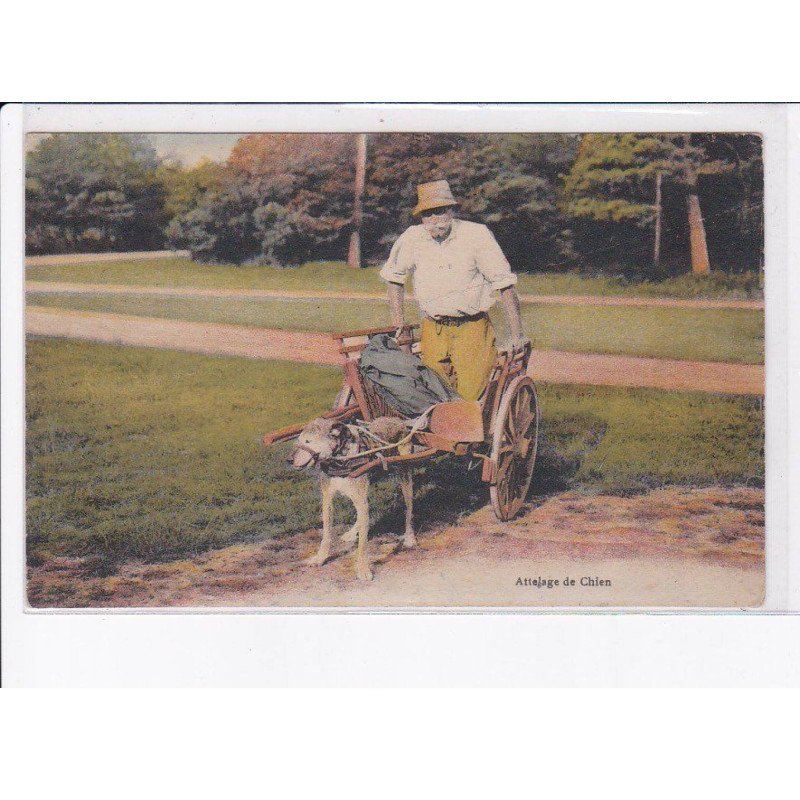 LOIRET: attelager de chien, voiture à chien - état