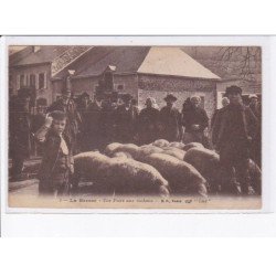 LA BRESSE: une foire aux cochons - état