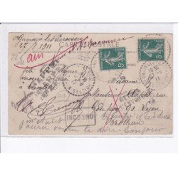 SAINT-GERMAIN-les-PAROISSES: place et hôtel trenard aubergiste - état