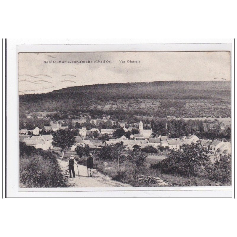 SAINTE-MARIE-sur-OUCHE : vue generale - tres bon etat
