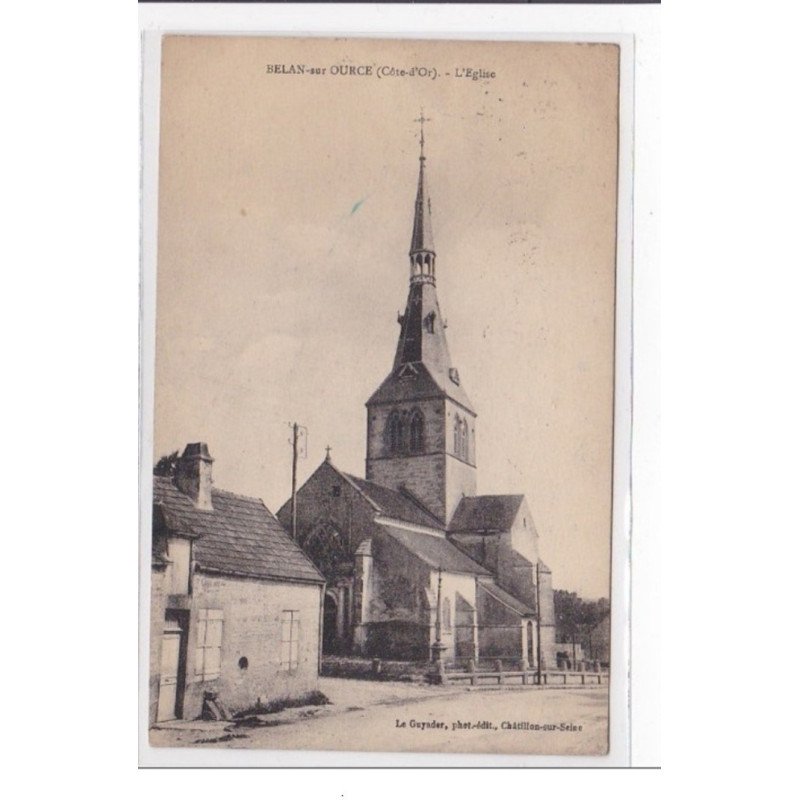 BELAN-sur-OURCE : eglise - tres bon etat