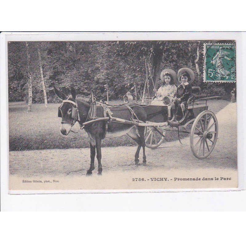 VICHY: promenade dans le parc - état