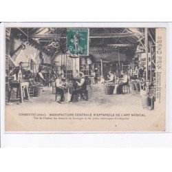 COMMENTRY: manufacture centrale d'appareils de l'art médical vue de l'atelier des ressorts de bandages - très bon état