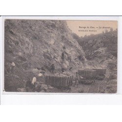 MONTLUCON (?): barrage du cher, le déversoir - très bon état