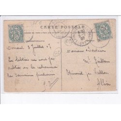 MONTLUCON (?): barrage du cher, le déversoir - très bon état