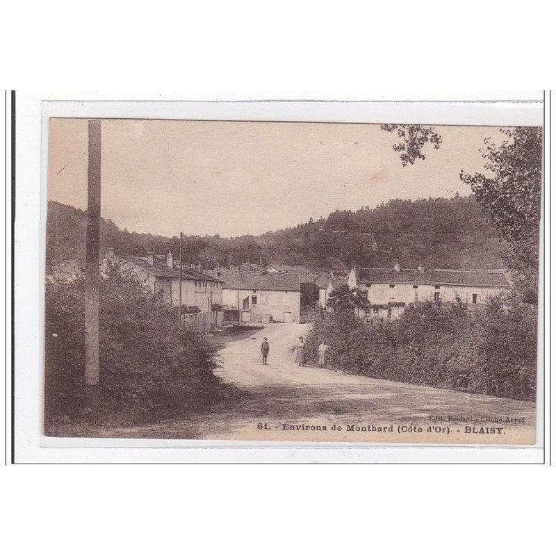 BLAISY : environs de montbard - tres bon etat