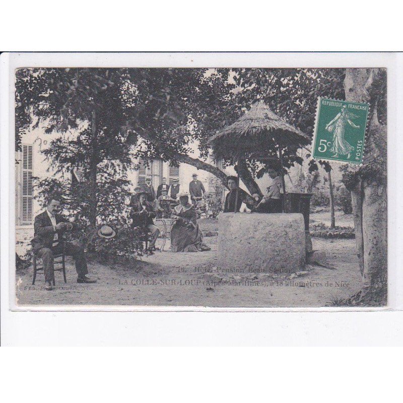 LA COLLE-sur-LOUP: hôtel pension beau séjour - très bon état