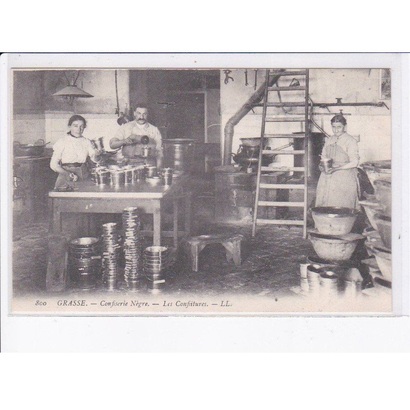 GRASSE: confiserie nègre, les confitures - état