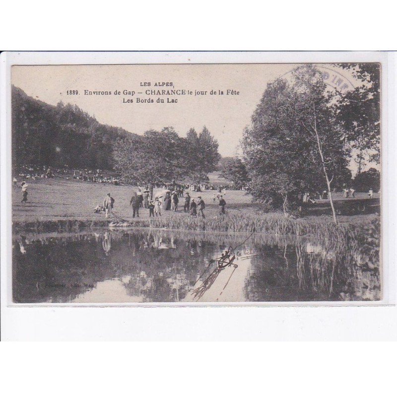 CHARANCE: le jour de la fête, les bords du lac - très bon état
