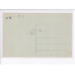 BRIANCON: transport d'un malade sur le traineau improvisé de l'école de ski du 159e d'infanterie - très bon état