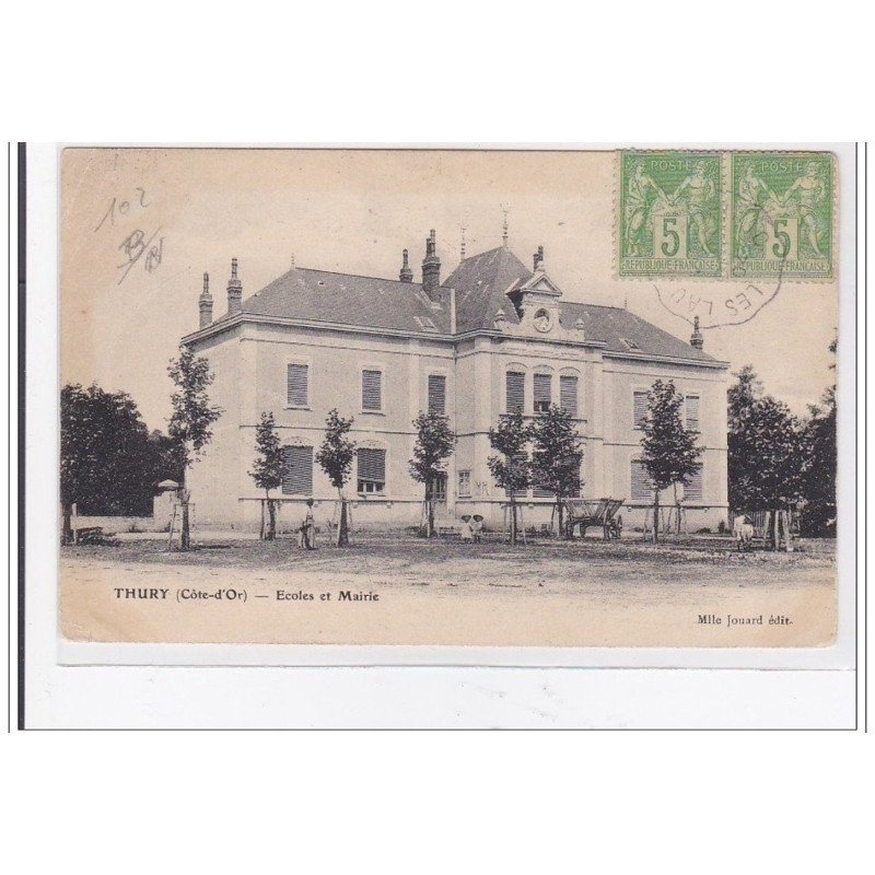 THURY : ecoles et mairie - etat