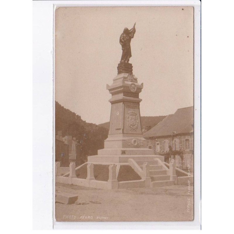 FUMAY: monument, à ses glorieux enfants tombés aux champs - très bon état
